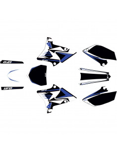 UFO KOMPLETTES RESTYLE BODYKIT YAMAHA YZ125/250 SCHWARZ