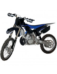 UFO KOMPLETTES RESTYLE BODYKIT YAMAHA YZ125/250 SCHWARZ 2