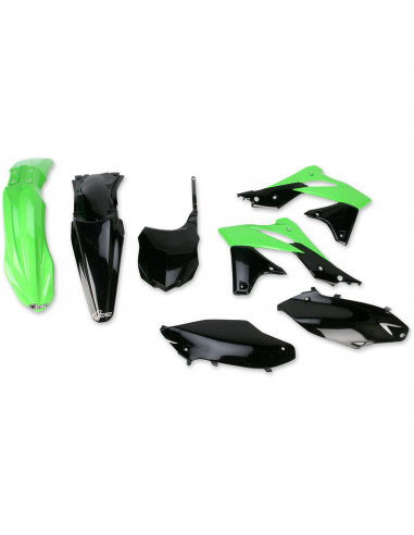 UFO KOMPLETTES BODYKIT KAWASAKI KXF250 OEM-FARBE