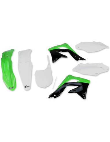 UFO KOMPLETTER BODYKIT KAWASAKI KXF450 OEM-FARBE