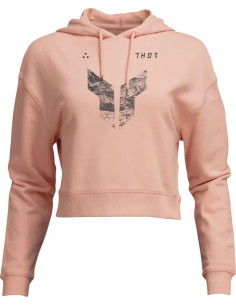 Women's Iconic Pullover Crop Hoodie