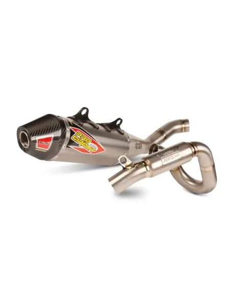 PRO CIRCUIT Komplettanlagen - EXHAUST TI-6 TIT W/CARBON ENDC