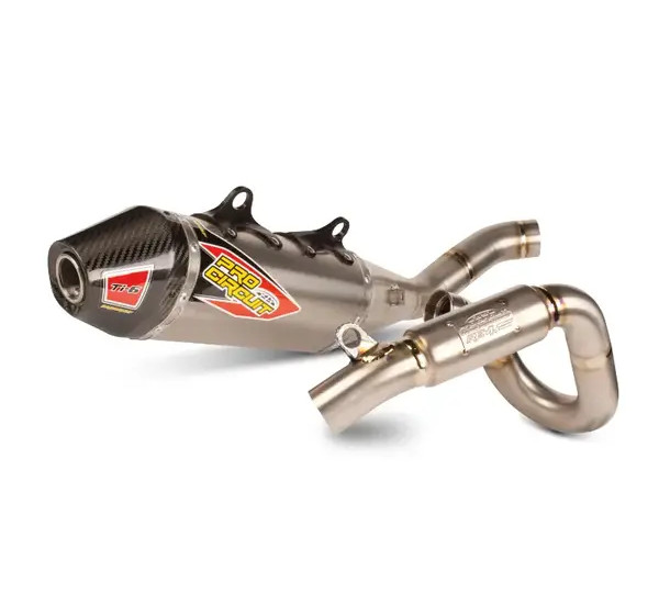 PRO CIRCUIT Komplettanlagen - EXHAUST TI-6 TIT W/CARBON ENDC