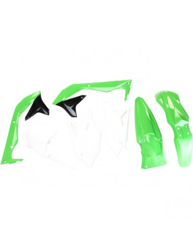 UFO KOMPLETTER BODYKIT KAWASAKI KXF450 OEM-FARBE Bild 3 UFO KOMPLETTER BODYKIT KAWASAKI KXF450 OEM-FARBE Bild 3