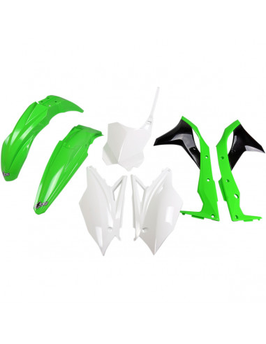 UFO KOMPLETTES BODYKIT KAWASAKI KXF250 OEM-FARBE