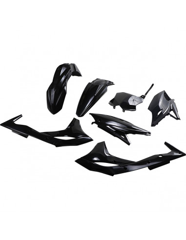 UFO KOMPLETTES BODYKIT KAWASAKI KXF250 SCHWARZ