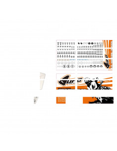 UFO KOMPLETTES HARDWARE-SORTIMENT KTM-HUSQVARNA 2