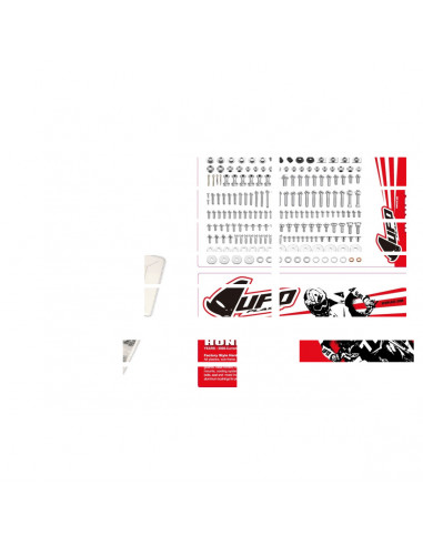 UFO KOMPLETTES HARDWARE SORTIMENT HONDA Bild 2 UFO KOMPLETTES HARDWARE SORTIMENT HONDA Bild 2