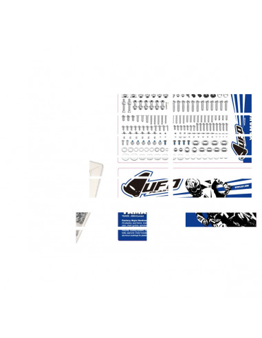 UFO KOMPLETTES HARDWARE SORTIMENT YAMAHA Bild 2 UFO KOMPLETTES HARDWARE SORTIMENT YAMAHA Bild 2