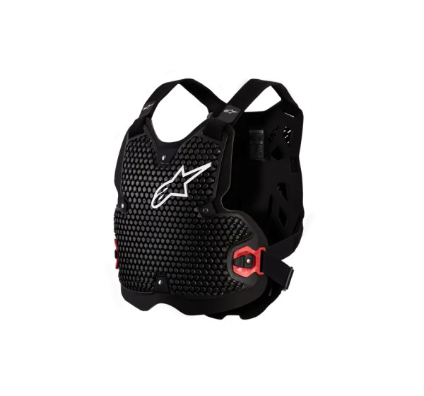 ALPINESTARS(MX) Brust- und Rückenprotektoren - BIO ACTION V2 CHEST PRO BK/WT