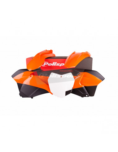 POLISPORT KOMPLETTES MX BODY KIT OEM-COLOR