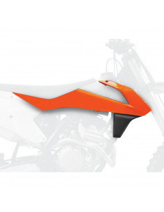 POLISPORT KÜHLERABDECKUNG ORANGE/SCHWARZ 2