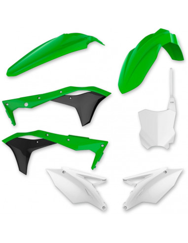 POLISPORT KOMPLETTES MX BODY KIT OEM-COLOR