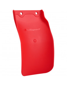 POLISPORT SCHMUTZFÄNGER HINTERER STOßDÄMPFER ROT