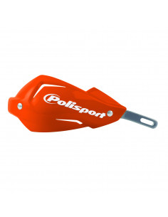 POLISPORT TOUQUET ERSATZ HANDPROTEKTOREN KUNSTSTOFF + SCHRAUBEN ORANGE