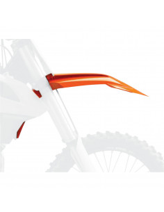 POLISPORT KOTFLÜGEL VORNE ORANGE 2