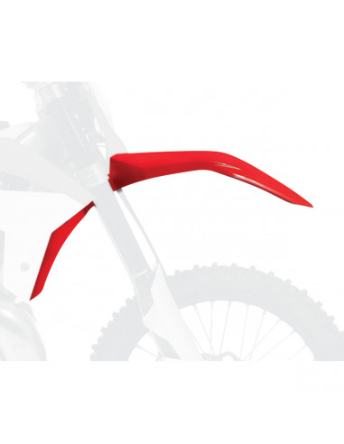 POLISPORT KOTFLÜGEL VORNE ROT Bild 2 POLISPORT KOTFLÜGEL VORNE ROT Bild 2