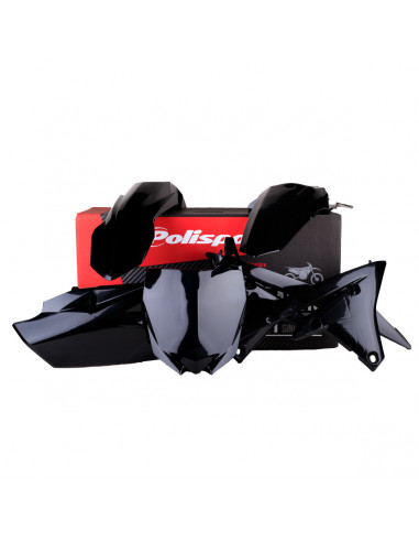 POLISPORT KOMPLETTER MX BODY KIT SCHWARZ