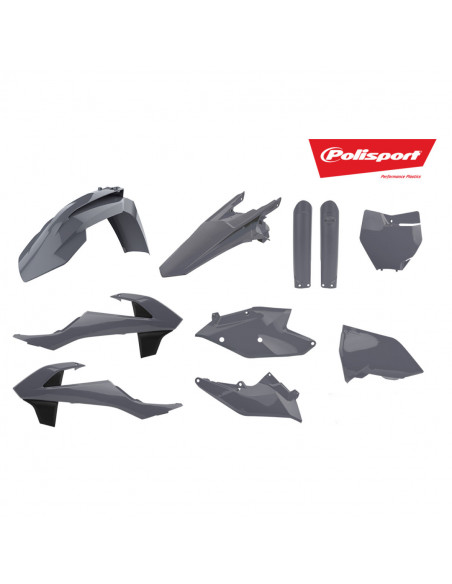 POLISPORT BODY KIT SX/SXF 16-18 GRAU