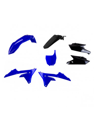 POLISPORT BODY KIT YZF14-17- BLAU/SCHWARZ