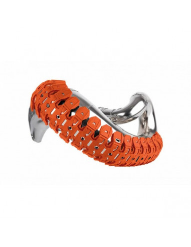 POLISPORT AUSPUFF SCHUTZGITTER ORANGE