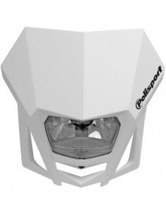 POLISPORT LMX HALOGENSCHEINWERFER ZUGELASSEN 12V/35/5W WEIß