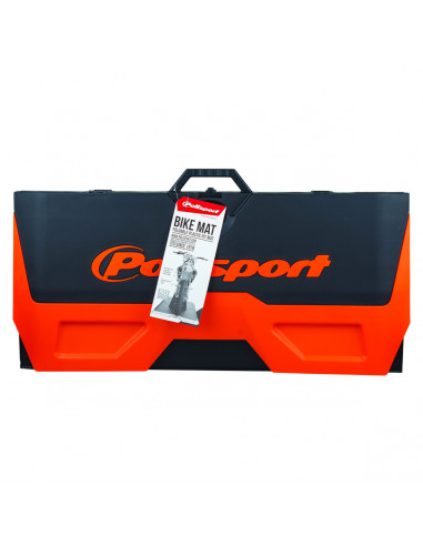 POLISPORT PIT MOTORRAD MATTE FALTBAR LOGO ORANGE/SCHWARZ Bild 3 POLISPORT PIT MOTORRAD MATTE FALTBAR LOGO ORANGE/SCHWARZ Bild 3