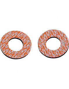 RENTHAL GRIFFE DONUT WEIß/ORANGE