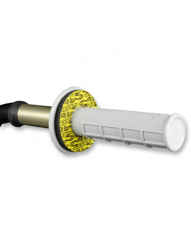 RENTHAL GRIFFE DONUT SCHWARZ/GELB Bild 2 RENTHAL GRIFFE DONUT SCHWARZ/GELB Bild 2