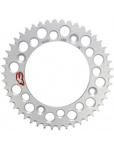 RENTHAL RITZEL HINTEN 428 46 ZÄHNE SILBER UL SC