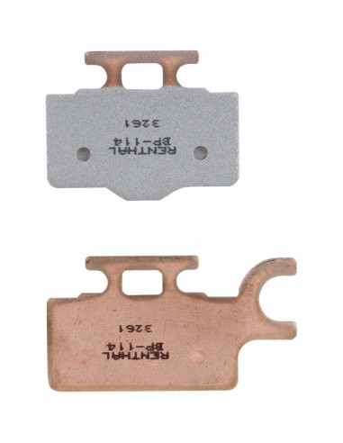 RENTHAL BREMSBELÄGE GESINTERT BP114 Bild 2 RENTHAL BREMSBELÄGE GESINTERT BP114 Bild 2