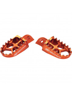 SCAR EVOLUTION FUßRASTEN ORANGE