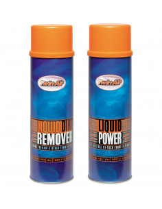TWIN AIR LIQUID POWERSPRAY + FLÜSSIGER SCHMUTZABSCHEIDER SPRÜHPAKET 2