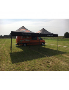 TWIN AIR PAVILLON CANOPY EINFACHES ZELT (3 X 3 M) 2