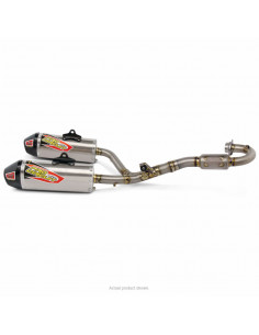 PRO CIRCUIT AUSPUFFANLAGE TI-6 PRO DUAL TITAN MIT CARBONENDKAPPE