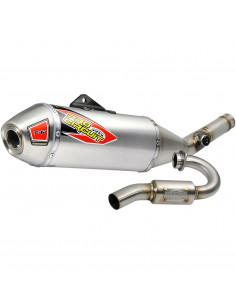 PRO CIRCUIT AUSPUFFANLAGE T-6 EDELSTAHL MIT ALUMINIUM SCHALLDÄMPFERGEHÄUSE
