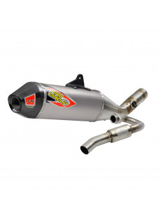 PRO CIRCUIT AUSPUFFANLAGE T-6 EURO MIT TITANIUM SCHALLDÄMPFERGEHÄUSE UND CARBONENDKAPPE