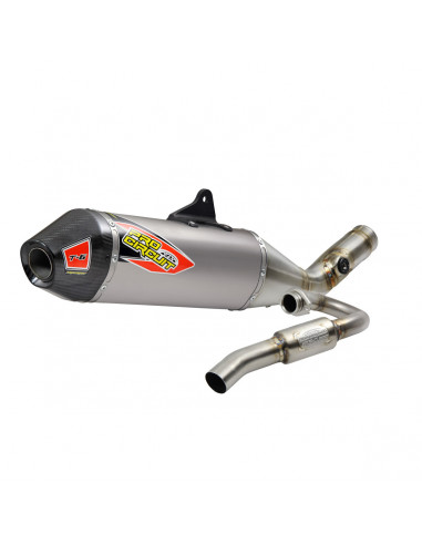 PRO CIRCUIT AUSPUFFANLAGE T-6 EURO MIT TITANIUM SCHALLDÄMPFERGEHÄUSE UND CARBONENDKAPPE