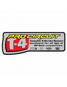 PRO CIRCUIT AUFKLEBER MIT ABZIEHBILD-LOGO T-4 2