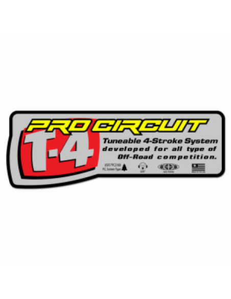 PRO CIRCUIT AUFKLEBER MIT ABZIEHBILD-LOGO T-4 Bild 2