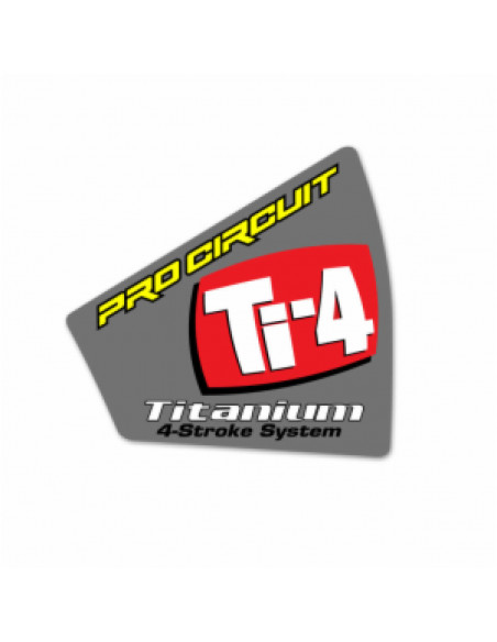 PRO CIRCUIT DECAL LOGO STICKER Ti-4 ENDKAPPE DECAL Bild 2