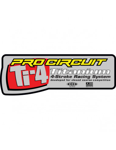 PRO CIRCUIT DECAL LOGO STICKER Ti-4