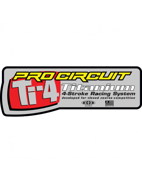 PRO CIRCUIT DECAL LOGO STICKER Ti-4