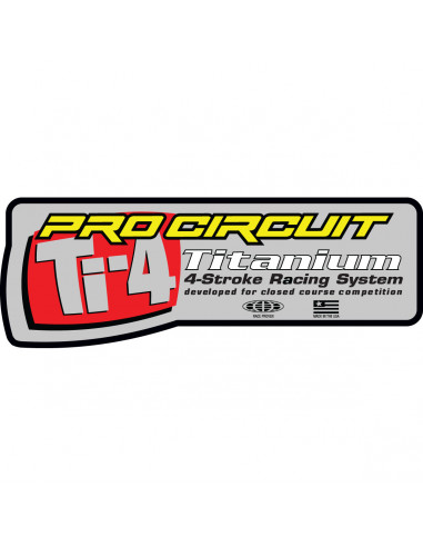 PRO CIRCUIT DECAL LOGO STICKER Ti-4 Bild 3 PRO CIRCUIT DECAL LOGO STICKER Ti-4 Bild 3