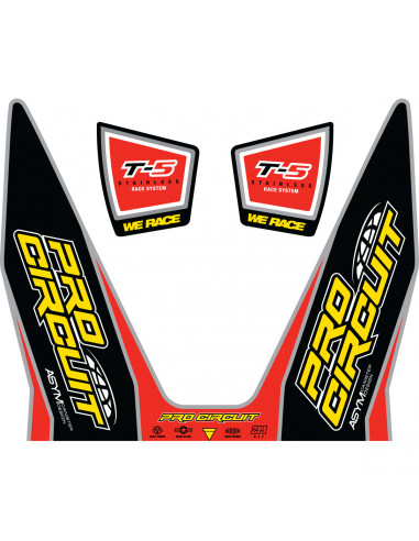 PRO CIRCUIT AUFKLEBER FÜR KIT T-5 Bild 3 PRO CIRCUIT AUFKLEBER FÜR KIT T-5 Bild 3