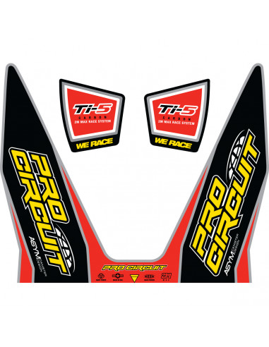 PRO CIRCUIT AUFKLEBER FÜR KIT Ti-5 Bild 3 PRO CIRCUIT AUFKLEBER FÜR KIT Ti-5 Bild 3