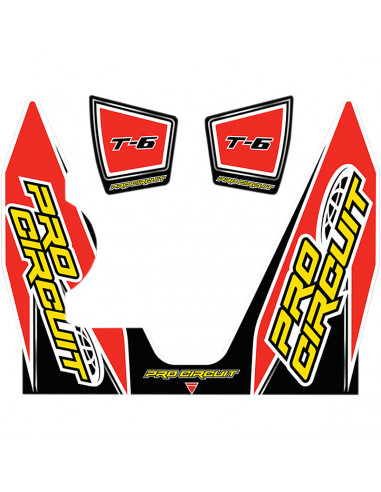 PRO CIRCUIT AUFKLEBER FÜR KIT T-6 DUAL Bild 3 PRO CIRCUIT AUFKLEBER FÜR KIT T-6 DUAL Bild 3