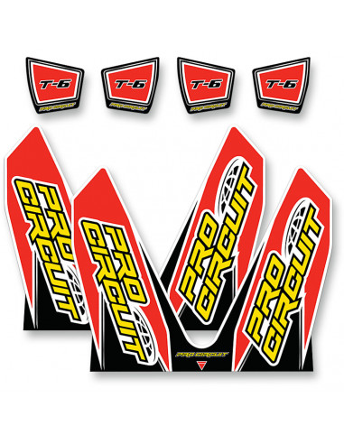 PRO CIRCUIT AUFKLEBER FÜR KIT T-6 DUAL Bild 6 PRO CIRCUIT AUFKLEBER FÜR KIT T-6 DUAL Bild 6