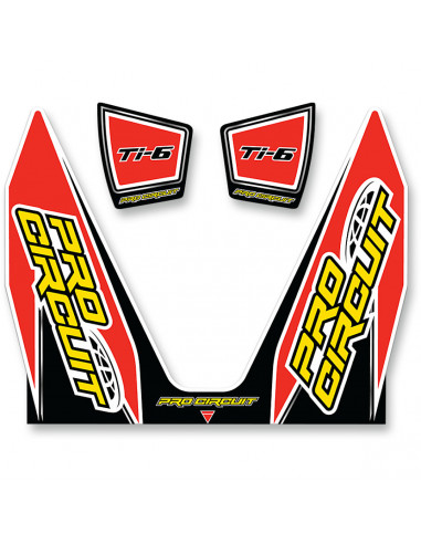 PRO CIRCUIT AUFKLEBER FÜR KIT TI-6 Bild 6 PRO CIRCUIT AUFKLEBER FÜR KIT TI-6 Bild 6