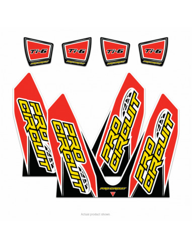 PRO CIRCUIT AUFKLEBER FÜR TI-6 DUAL Bild 5 PRO CIRCUIT AUFKLEBER FÜR TI-6 DUAL Bild 5